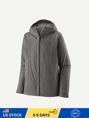 Patagonia Men's Noble Grey Torrentshell 3L Rain Jacket